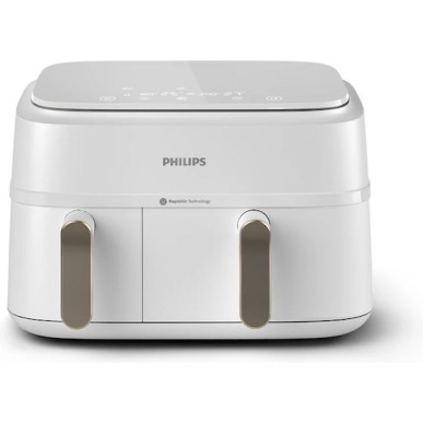 Philips Air Fryer 9lt Λευκό NA353/10