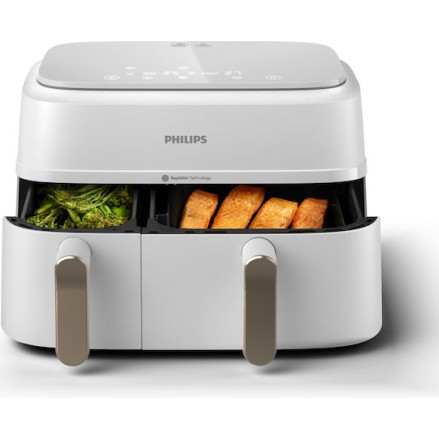 Philips Air Fryer 9lt Λευκό NA353/10