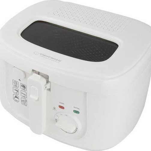 Esperanza EKG012 Φριτέζα 2.5lt Λευκή