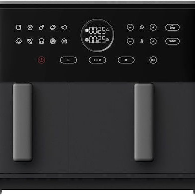 Xiaomi Dual Zone Air Fryer με Διπλό Αποσπώμενο Κάδο 10lt Γκρι