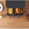 Xiaomi Dual Zone Air Fryer με Διπλό Αποσπώμενο Κάδο 10lt Γκρι