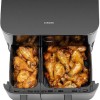Xiaomi Dual Zone Air Fryer με Διπλό Αποσπώμενο Κάδο 10lt Γκρι