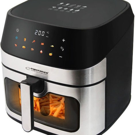 Esperanza Eka005 Air Fryer 8lt Μαύρο