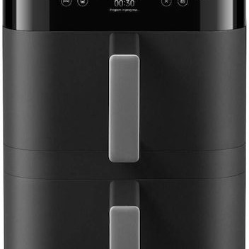 Xiaomi Air Fryer με Διπλό Αποσπώμενο Κάδο 12lt Μαύρο BHR0883EU