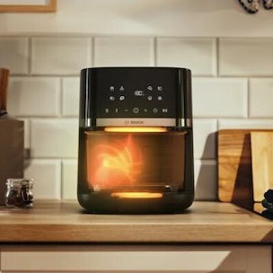 Bosch Air Fryer 6.1lt Μαύρο MAFS2462B