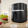 Bosch Air Fryer 6.1lt Μαύρο MAFS2462B
