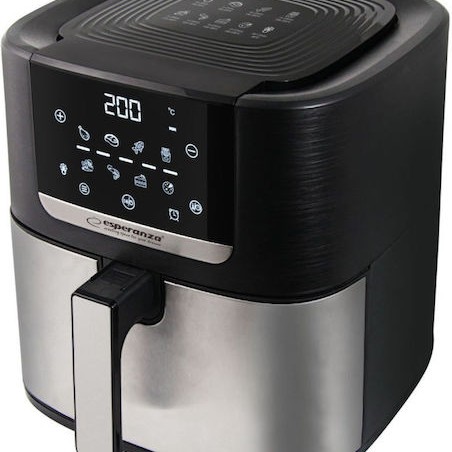 Esperanza Eka004 Air Fryer 8lt Μαύρο
