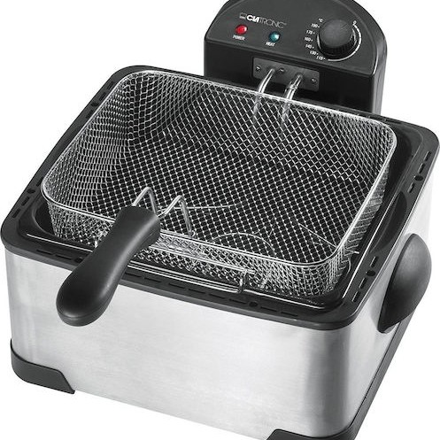 Clatronic FR 3195 Φριτέζα 4lt Ασημί