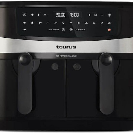 Taurus AF2600D Πολυμάγειρας 2600W με Χωρητικότητα 9lt Μαύρος