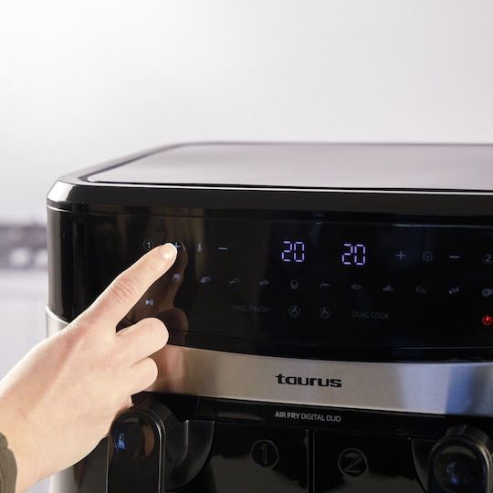 Taurus AF2600D Πολυμάγειρας 2600W με Χωρητικότητα 9lt Μαύρος