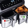 Eldom Air Fryer με Διπλό Αποσπώμενο Κάδο 9lt Μαύρο IK1500
