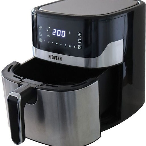 N'Oveen Air Fryer 6.5lt Ασημί AF550