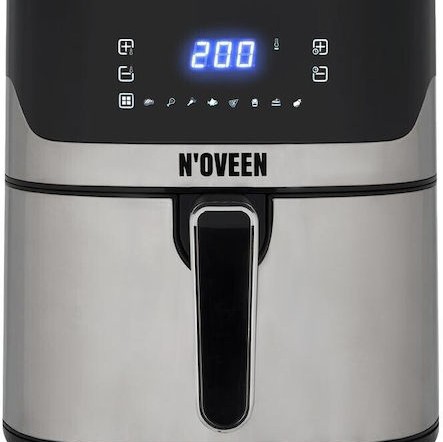N'Oveen Air Fryer 6.5lt Ασημί AF550
