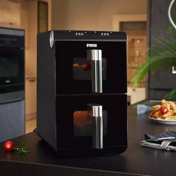 N'Oveen Af505 X-line Air Fryer 11lt Μαύρο