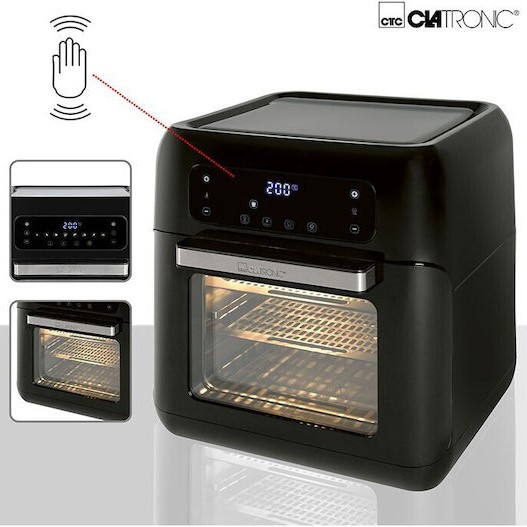 Clatronic FR 3747 H Air Fryer 11lt Μαύρο