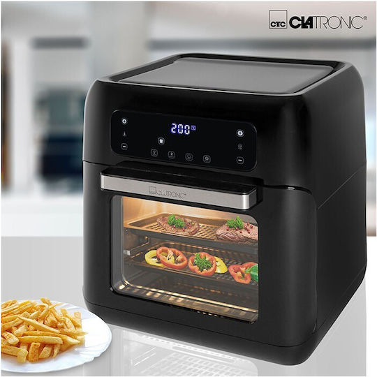 Clatronic FR 3747 H Air Fryer 11lt Μαύρο
