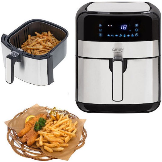 Camry Air Fryer 5lt Ασημί CR6311