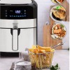 Camry Air Fryer 5lt Ασημί CR6311