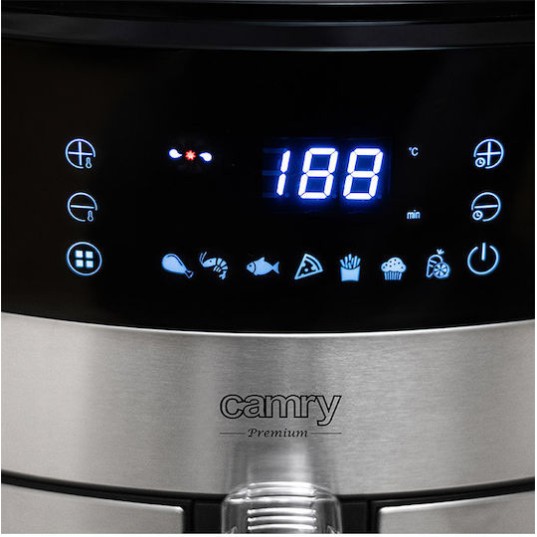 Camry Air Fryer 5lt Ασημί CR6311