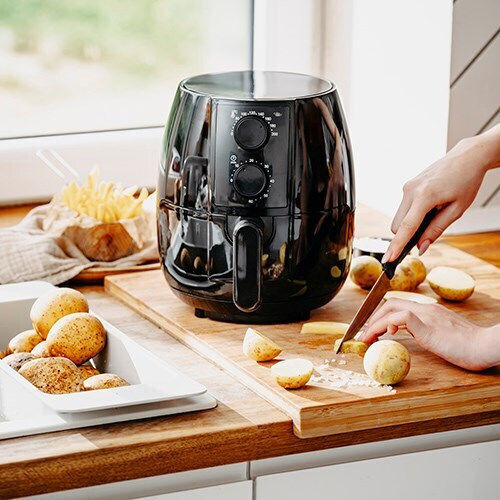 Adler Air Fryer 2.5lt Μαύρο AD 6312