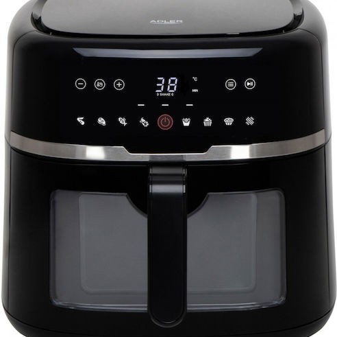 Adler Air Fryer 8lt Μαύρο AD 6318