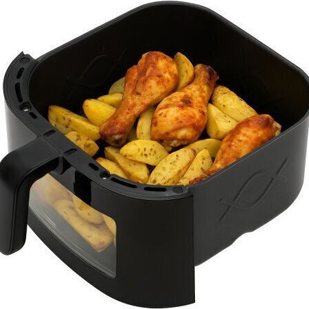 Adler Air Fryer 8lt Μαύρο AD 6318