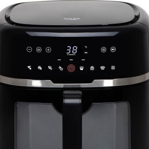 Adler Air Fryer 8lt Μαύρο AD 6318