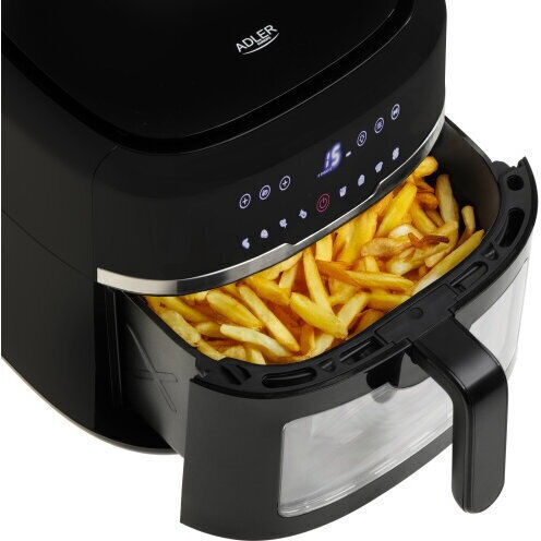 Adler Air Fryer 8lt Μαύρο AD 6318
