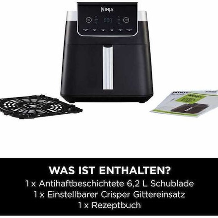 Ninja Max Pro Air Fryer 6.2lt Μαύρο