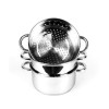Maestro Steaming Pot Βαθιά Ανοξείδωτη Κατσαρόλα Ατμού 3lt / 20cm
