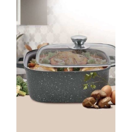 Maestro Βαθιά Κατσαρόλα από Χυτό Αλουμίνιο 8lt / 28cm