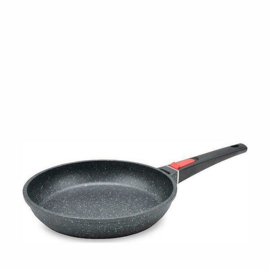 Maestro Τηγάνι από Αλουμίνιο με Επίστρωση από Πέτρα 24cm
