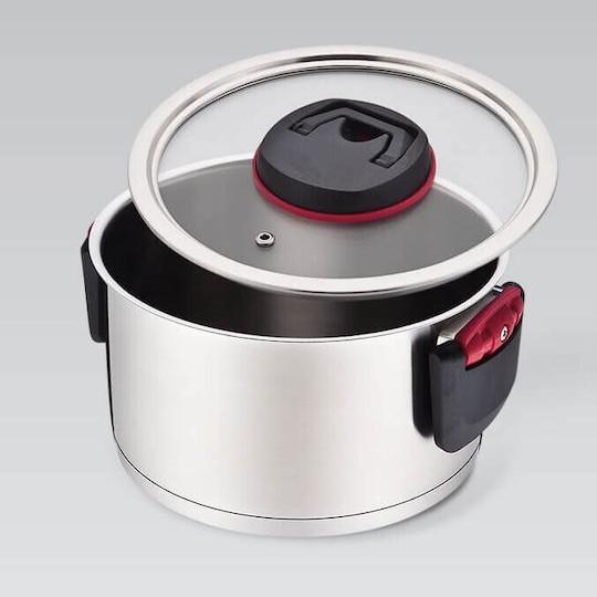 Maestro Βαθιά Ανοξείδωτη Κατσαρόλα 3.2lt / 20cm