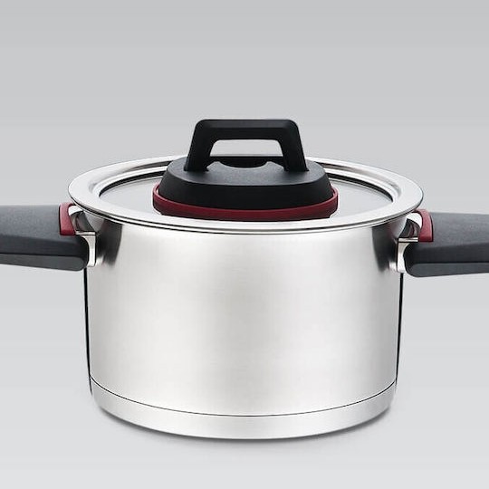 Maestro Βαθιά Ανοξείδωτη Κατσαρόλα 5.5lt / 24cm