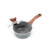 Promis Σετ Κατσαρόλες από Αλουμίνιο Γκρι με Επίστρωση από Πέτρα 8τμχ