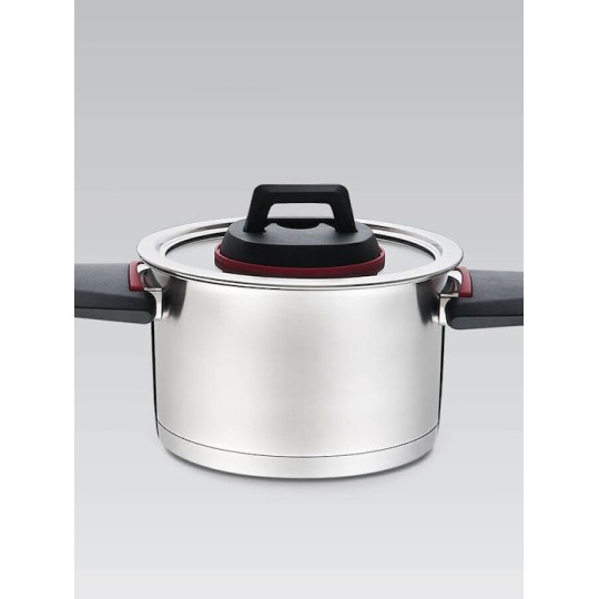 Maestro Βαθιά Ανοξείδωτη Κατσαρόλα 1.6lt / 16cm