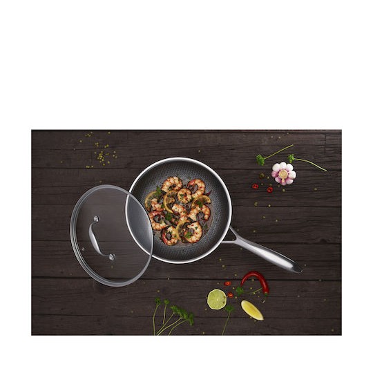 Kohersen Τηγάνι από Αλουμίνιο Με Καπάκι με Αντικολλητική Επίστρωση 24cm