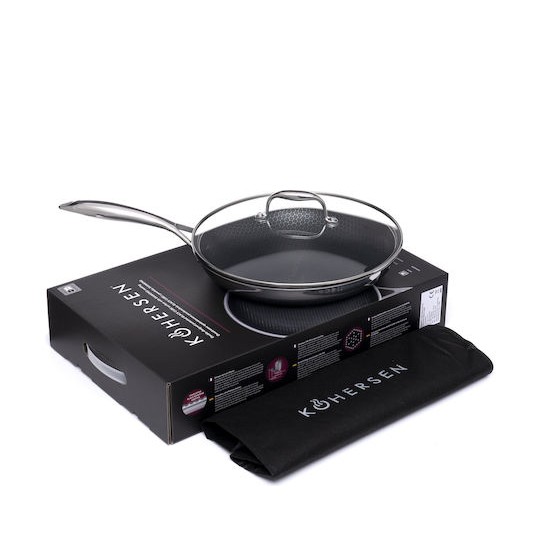 Kohersen Τηγάνι από Αλουμίνιο Με Καπάκι 28cm