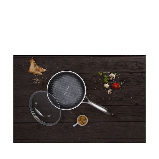 Kohersen Τηγάνι από Αλουμίνιο Με Καπάκι με Αντικολλητική Επίστρωση 20cm
