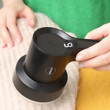 Eldom Επαναφορτιζόμενος Αποχνουδωτής Μαύρος