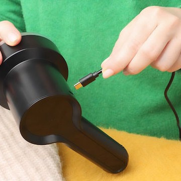 Eldom Επαναφορτιζόμενος Αποχνουδωτής Μαύρος