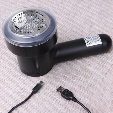 Eldom Επαναφορτιζόμενος Αποχνουδωτής Μαύρος