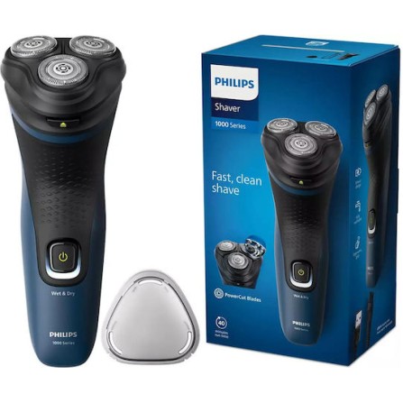 Philips S1151/00 Περιστρεφόμενη Ξυριστική Μηχανή Σώματος / Προσώπου Επαναφορτιζόμενη