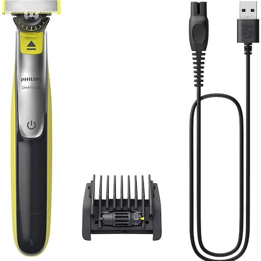 Philips Oneblade QP2734/23 Ξυριστική Μηχανή Προσώπου Επαναφορτιζόμενη