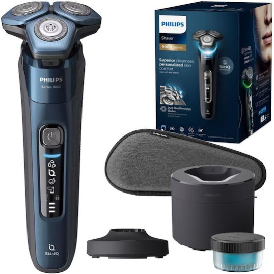Philips Series 7000 S7882/55 Περιστρεφόμενη Ξυριστική Μηχανή Προσώπου Επαναφορτιζόμενη