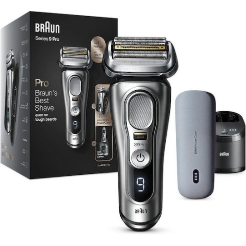 Braun Series 9 218276 Foil Ξυριστική Μηχανή Προσώπου Επαναφορτιζόμενη
