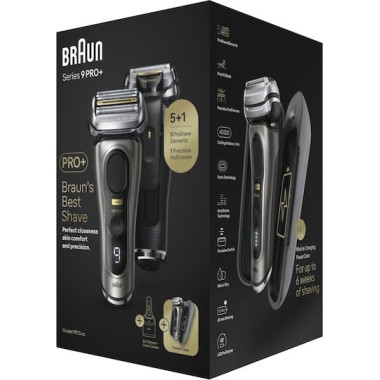 Braun Series 9 218276 Foil Ξυριστική Μηχανή Προσώπου Επαναφορτιζόμενη