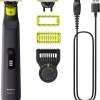 Philips OneBlade Pro 360 QP6542/15 Ξυριστική Μηχανή Σώματος / Προσώπου Επαναφορτιζόμενη