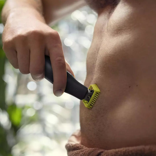 Philips OneBlade Pro 360 QP6542/15 Ξυριστική Μηχανή Σώματος / Προσώπου Επαναφορτιζόμενη