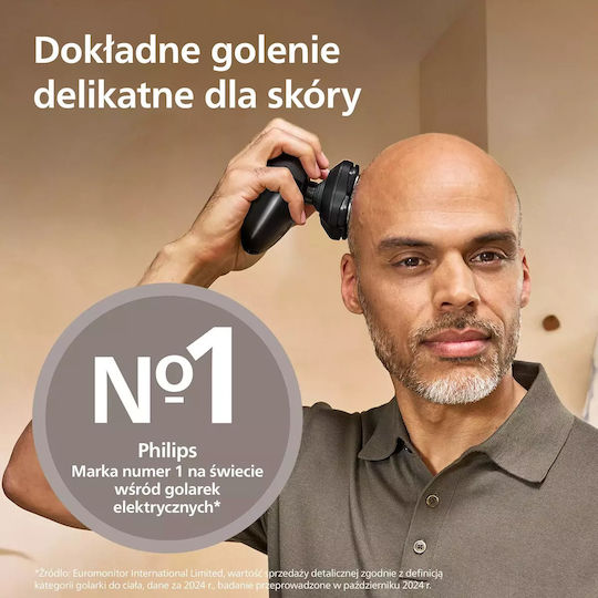 Philips Series 5000 HS5980/15 Περιστρεφόμενη Ξυριστική Μηχανή Προσώπου Επαναφορτιζόμενη